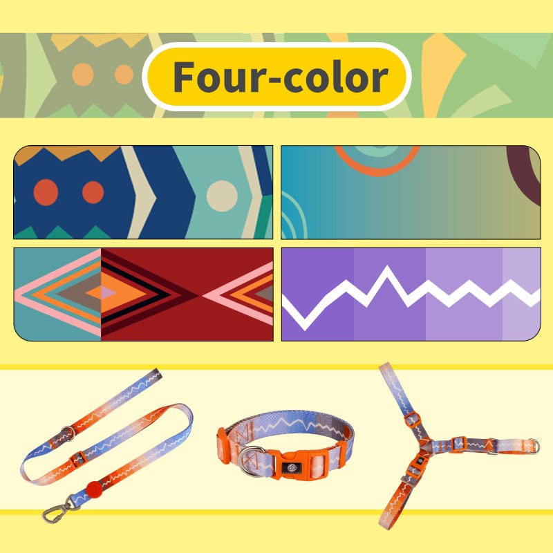 Dog collar traction rope