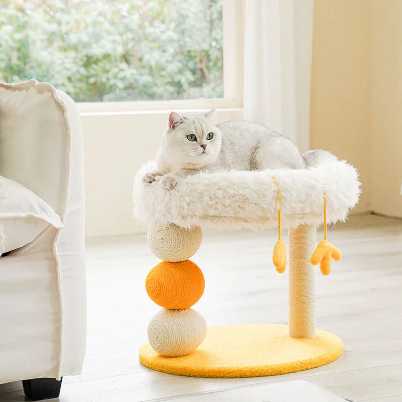 Zeze- Cat Tree Cat Bed Cat Scratch Post-Hen Roost